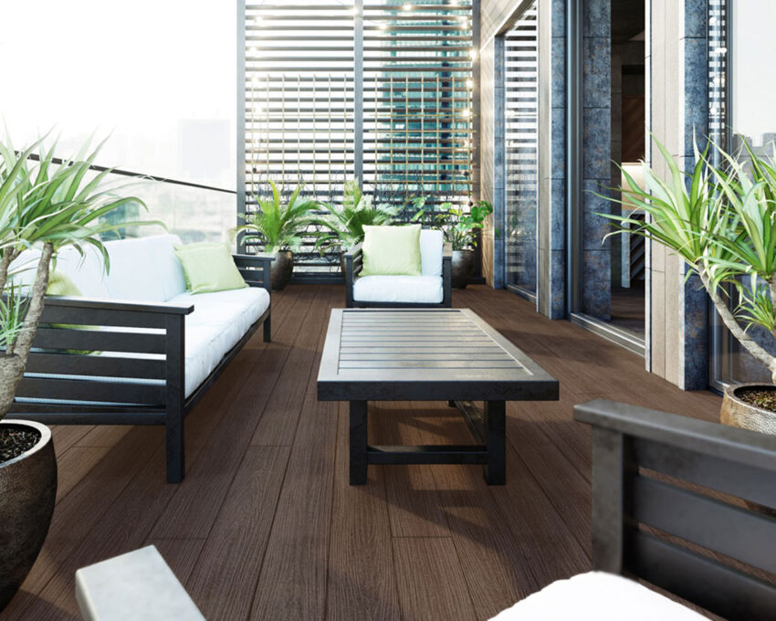 Fire Rated Composite Decking Fireproof Decking For Balconies Luxura